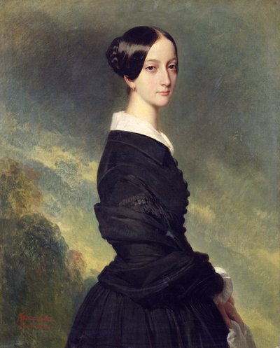 Ritratto di Francisca Caroline de Braganca, 1844 da Franz Xaver Winterhalter